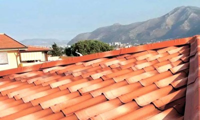 Как правильно установить щипец на кровлю, покрытую Ондулином