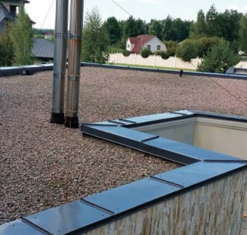 Для чого потрібен парапет на даху: його висота, установка