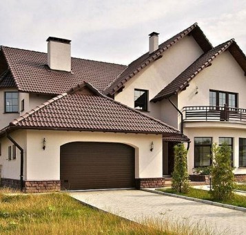Красивые крыши частных домов: фото, варианты дизайна, виды