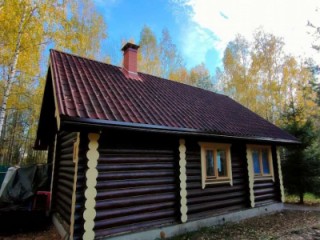 Фота і прыклады даху на двухсхільным даху