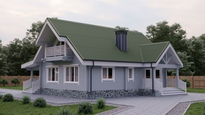 Ондулин Смарт зелёного цвета — выбираем цвет фасада
