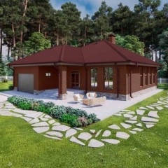 Ondulin Smart қызыл - қасбеттің түсін таңдаңыз