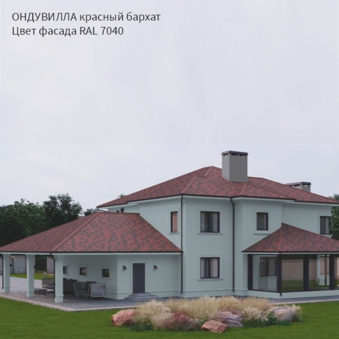Кровля Ондувилла — размеры листа, цены, монтаж | Черепица Ондувилла на ...