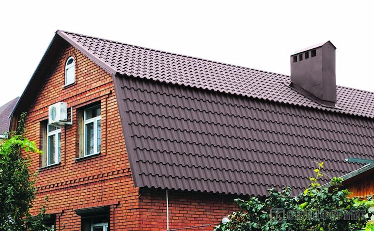 прыклад мансарднага ломанага даху