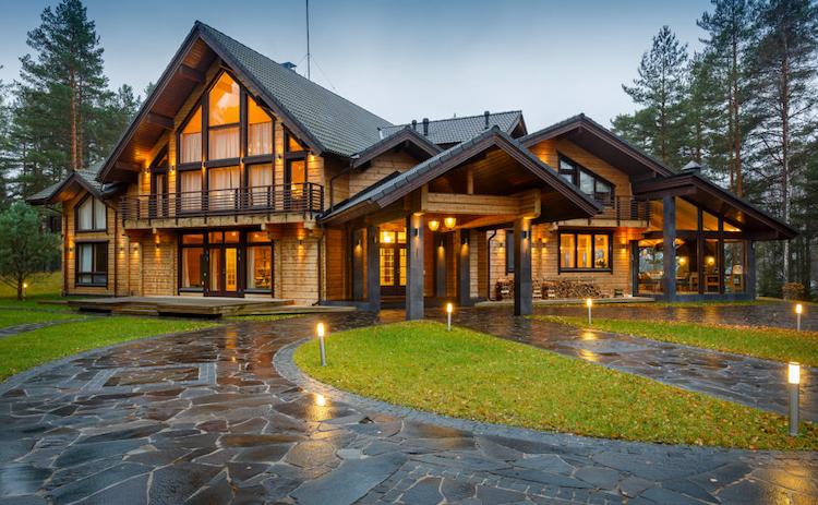 Фота драўлянага дома