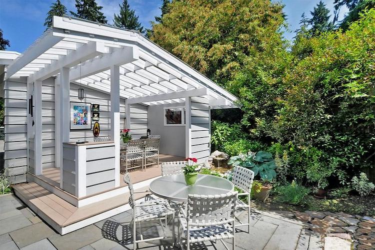 Ағаш веранда