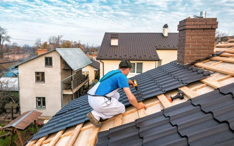 шаговая обрешётка