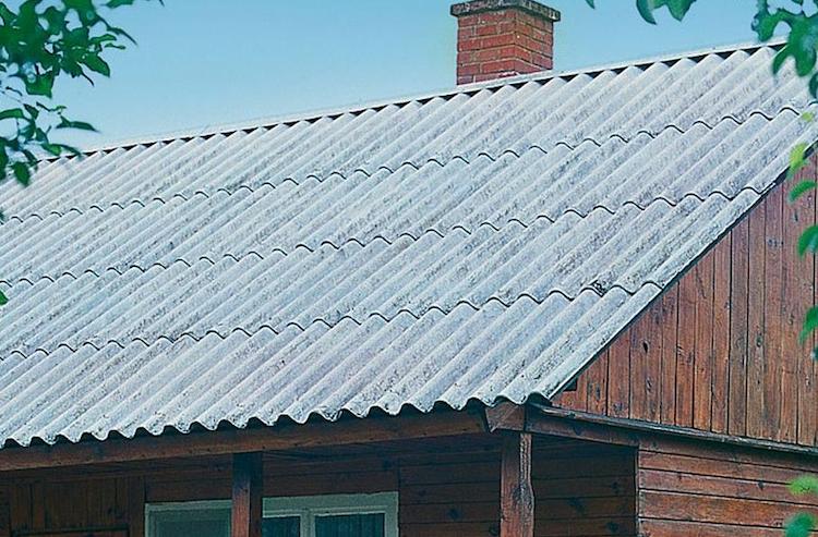 шум на шиферной крыше