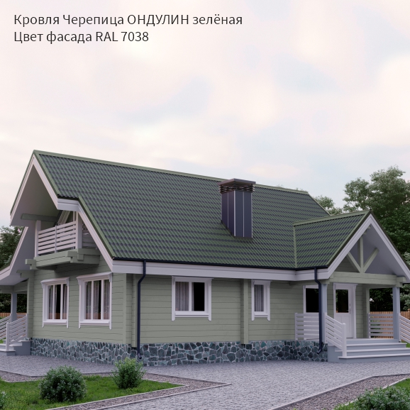 Черепица Ондулин на крышу | Кровля Onduline на официальном сайте ...